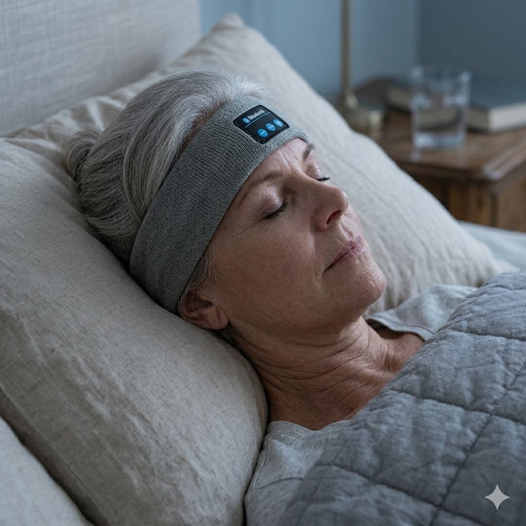 The SoundSleep Cozy Bluetooth Headband
