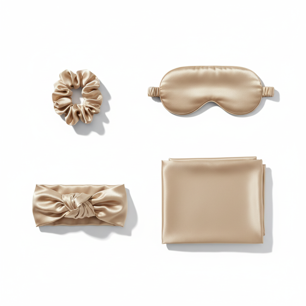 Silk Sleep Set - 4-Piece Collection